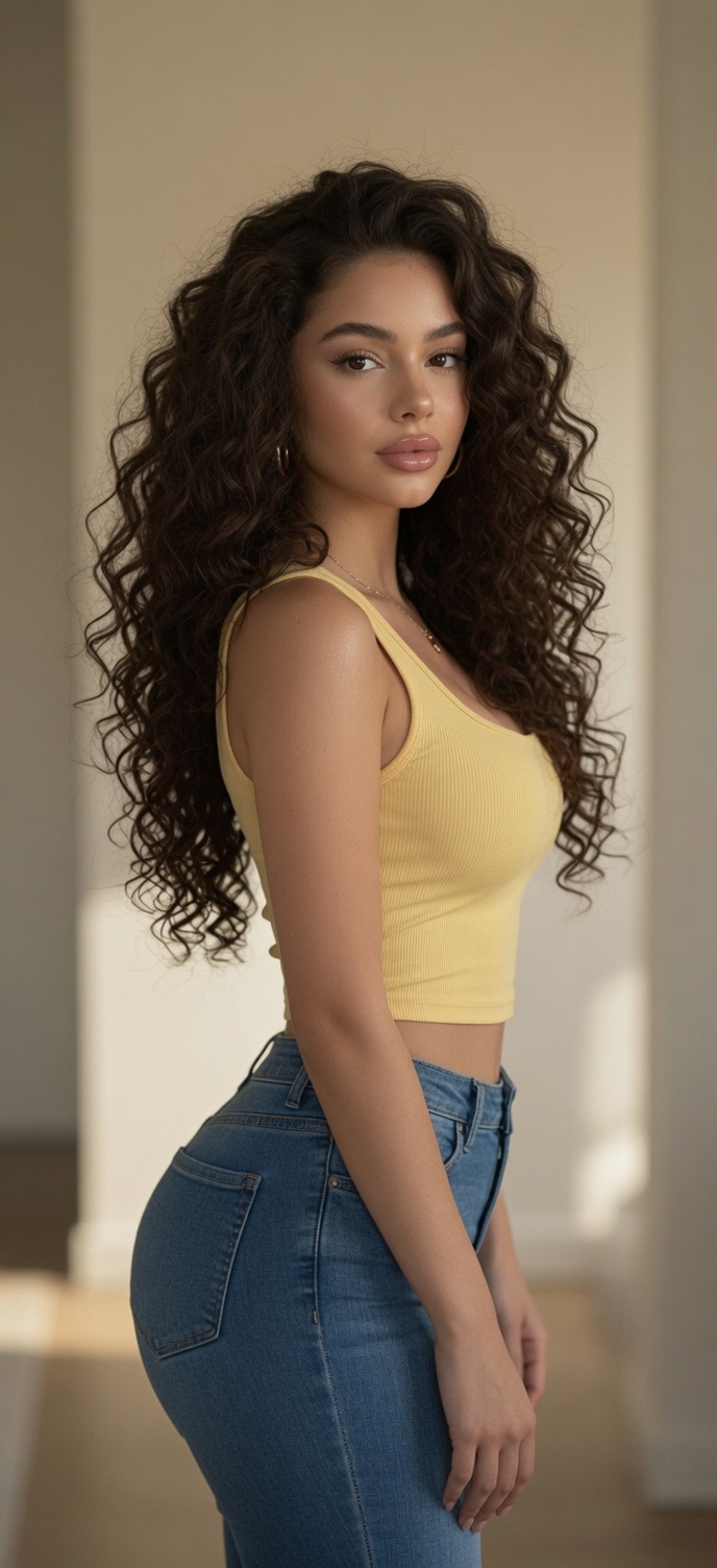 model posing